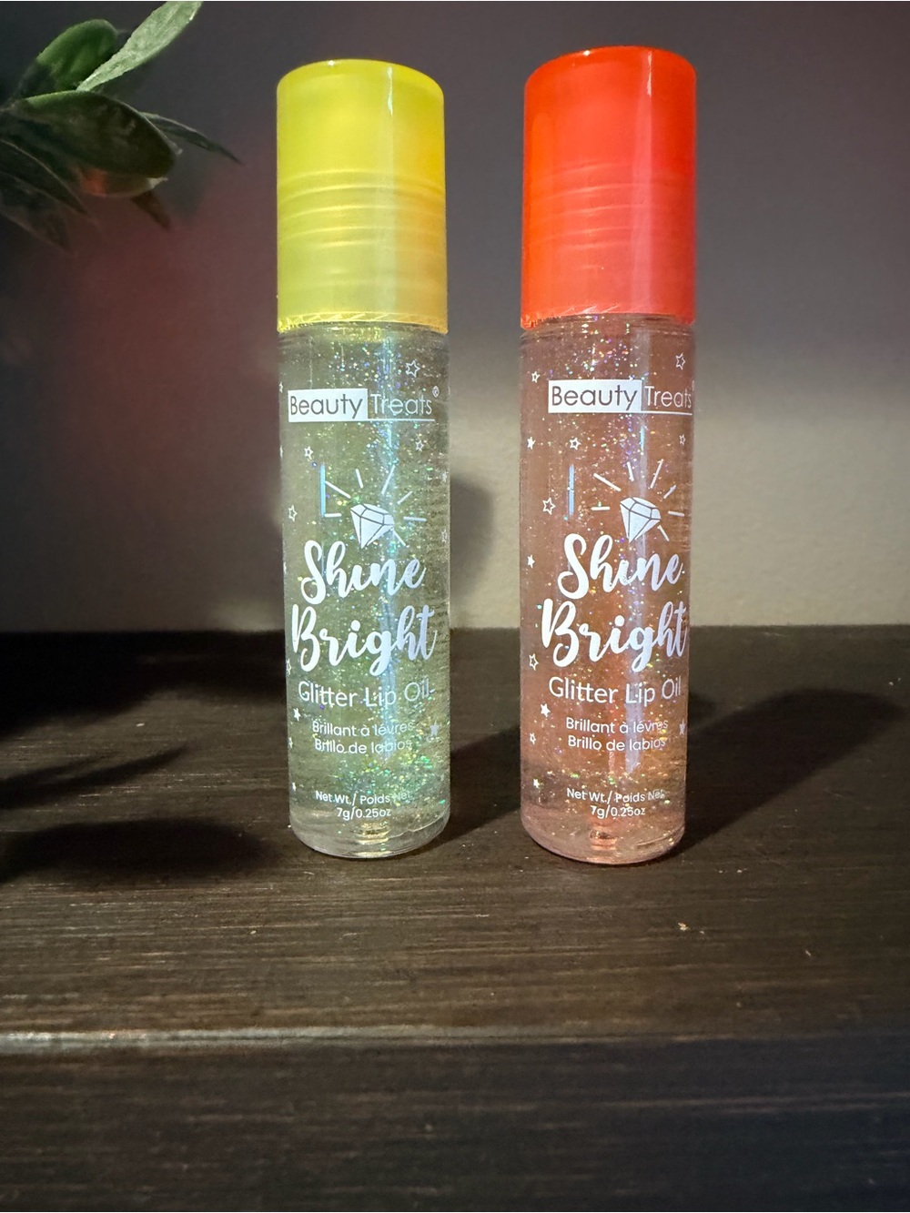 Beauty Treats Shine Bright Glitter Lip Oil Duo -